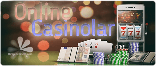 online casinolar, blackjack, rulet, baccarat.
